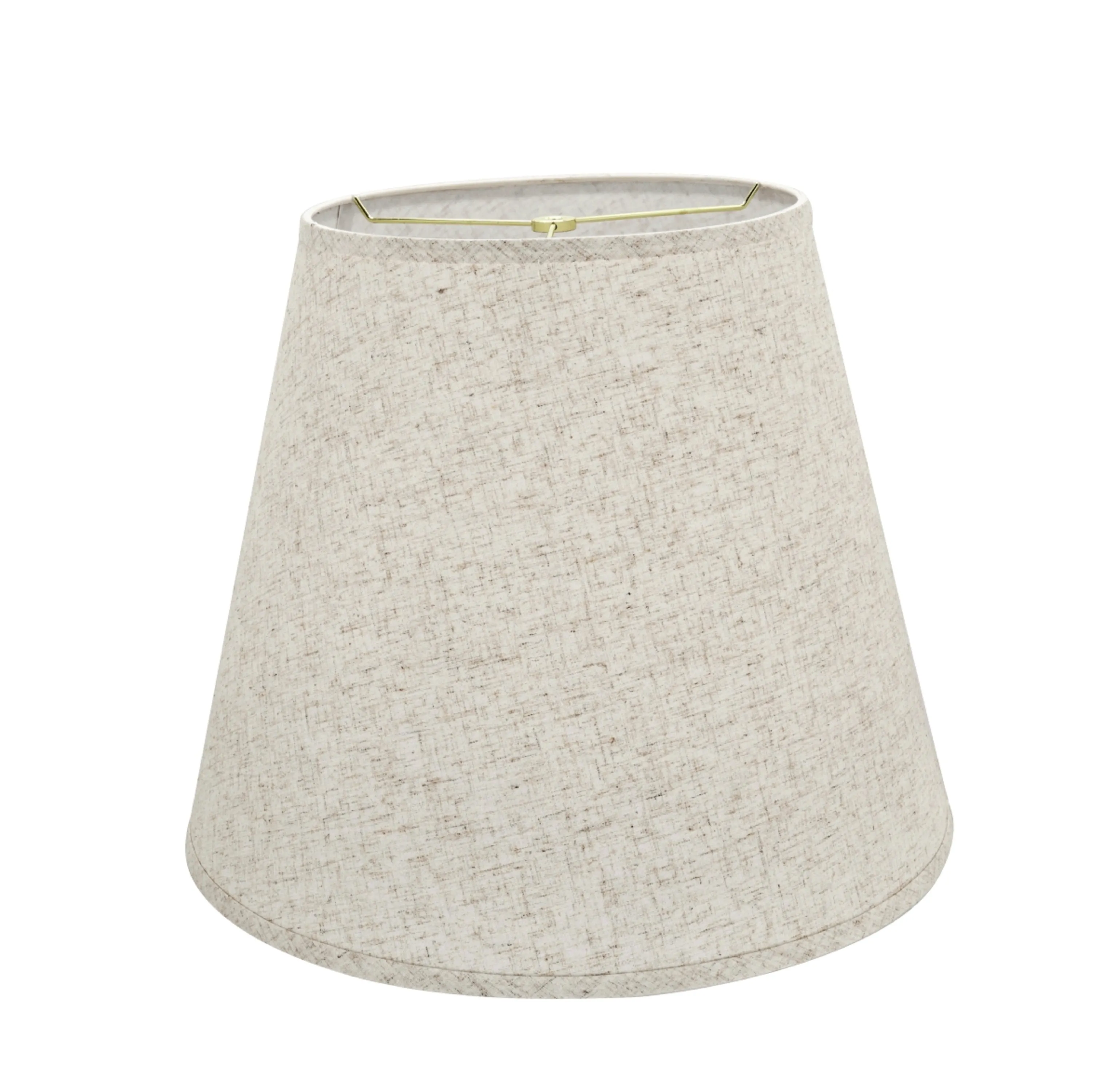 # 32801 Transitional Hardback Empire Shaped Spider Construction Lamp Shade in Beige, 18" wide (11" x 18" x 15")