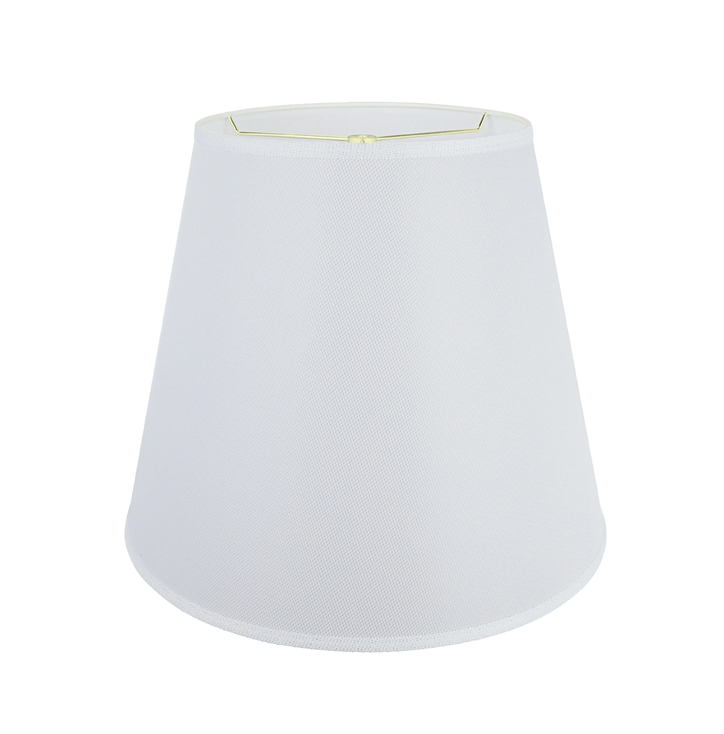 # 32802 Transitional Hardback Empire Shape Spider Construction Lamp Shade in White, 18" wide (11" x 18" x 15")