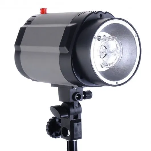 2 x 160W Flash Lamp Holder Set with Light Stand