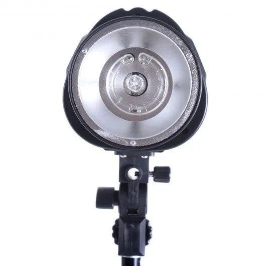 2 x 160W Flash Lamp Holder Set with Light Stand