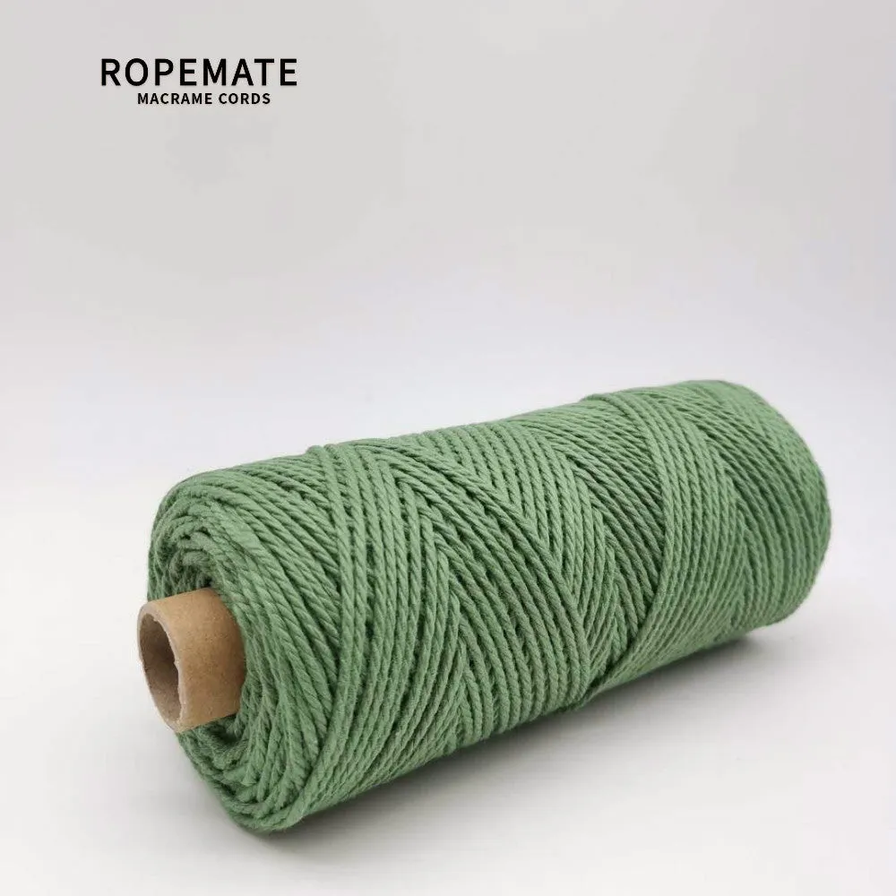 2MM MACRAME ROPE - ONION GREEN