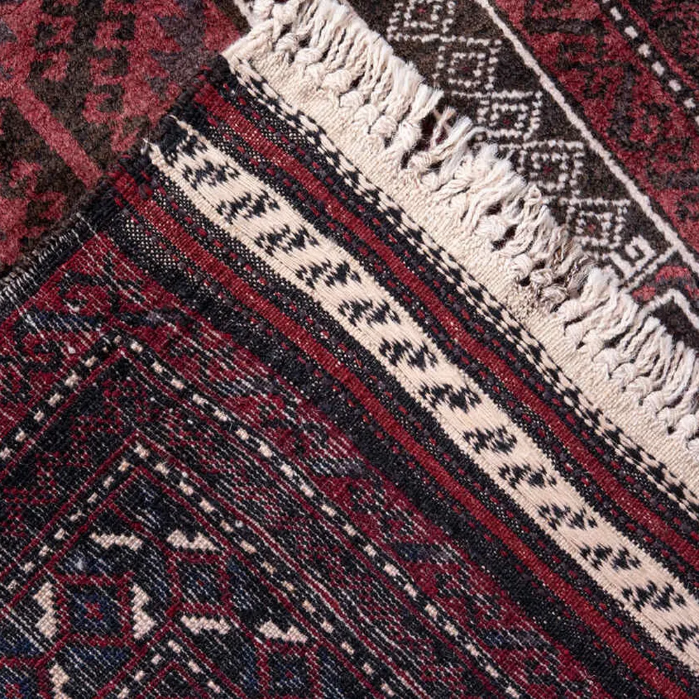 4'3" x 2'8" Antique Afghan Belouch Rug