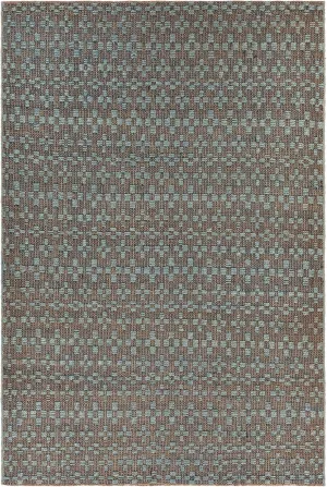 Abree Turquoise Hand Woven Rug