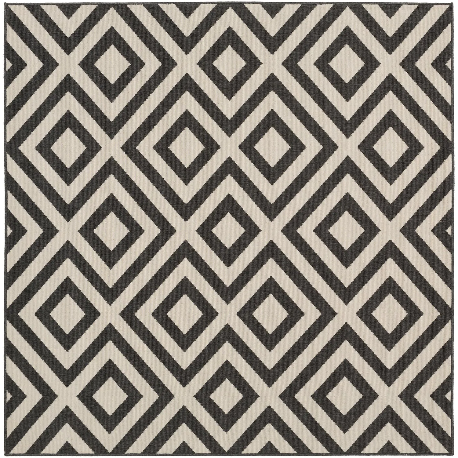 Alfresco Beige & Black Rug