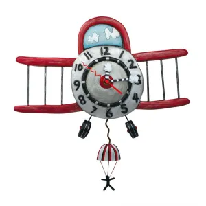 Allen Designs Airplane Jumper Clock