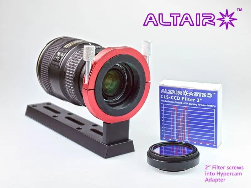 Altair Hypercam Lens Adapter for Nikon and EOS Lenses "Nikon/EOS: Nikon","Non- TEC/TEC: Hypercam TEC"