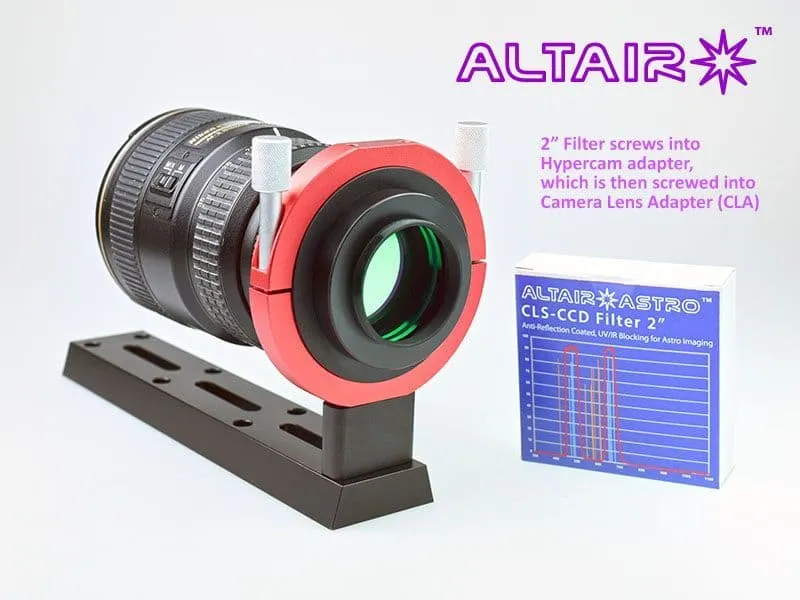 Altair Hypercam Lens Adapter for Nikon and EOS Lenses "Nikon/EOS: Nikon","Non- TEC/TEC: Hypercam TEC"