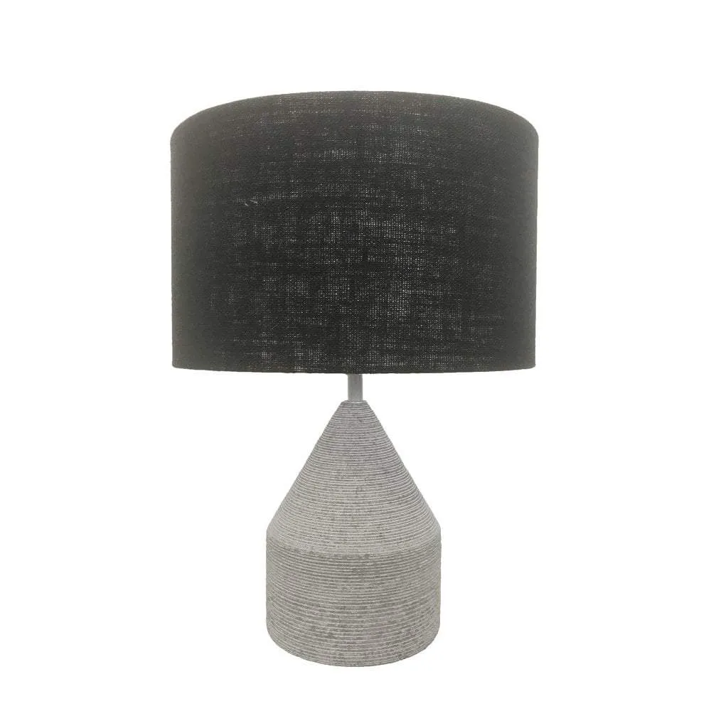 Anders Stone Lamp Small Grey