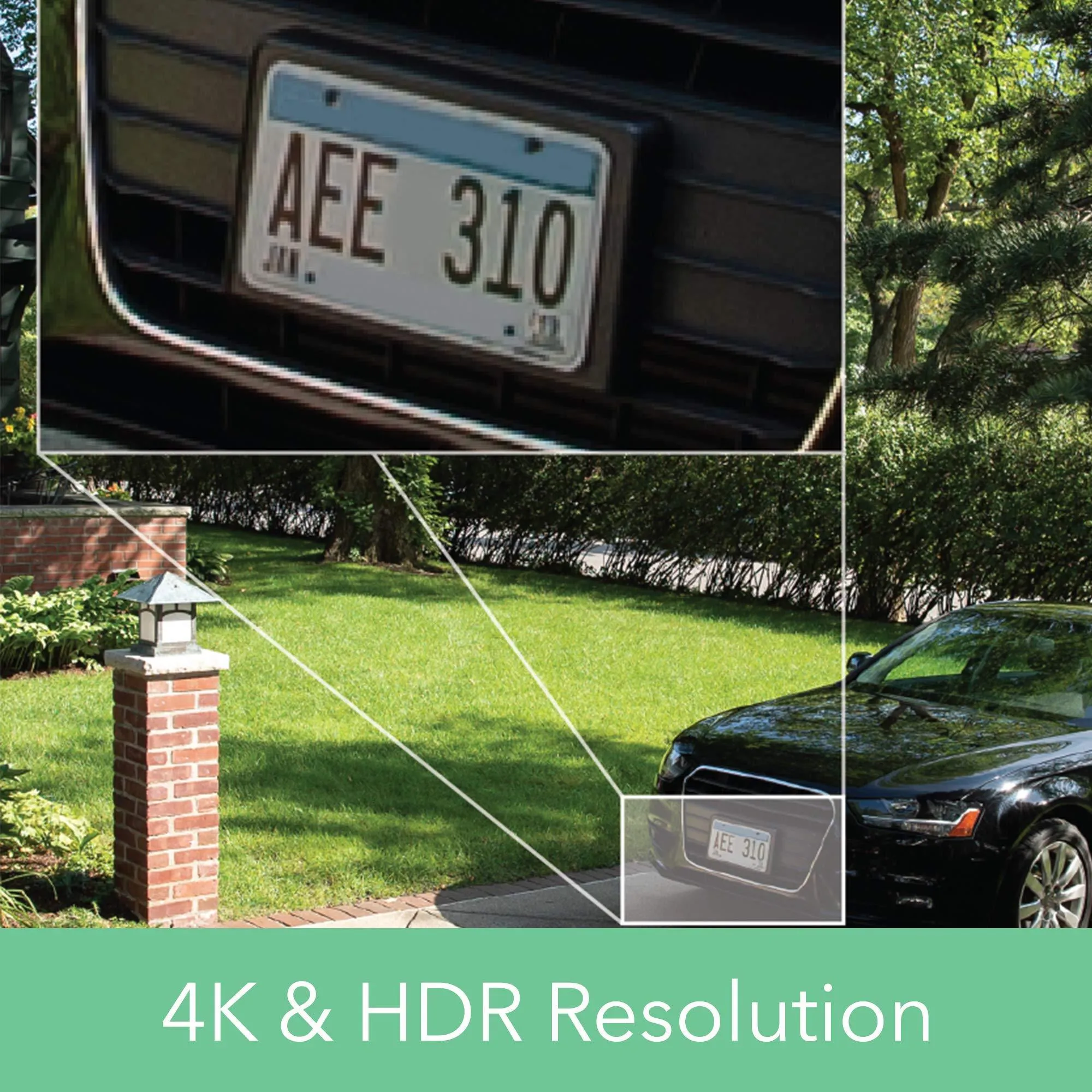 Arlo Ultra - 4K UHD Wire-Free Security 2 Camera System | Indoor/Outdoor Security Cameras with Color Night Vision, 180° View, 2-Way Audio, Spotlight, Siren | Works with Alexa | (VMS5240)