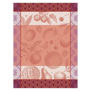 Arrière Pays Pink Tea Towels by Le Jacquard Français