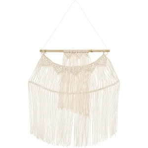 Azra Macrame Wall Hanging in Beige