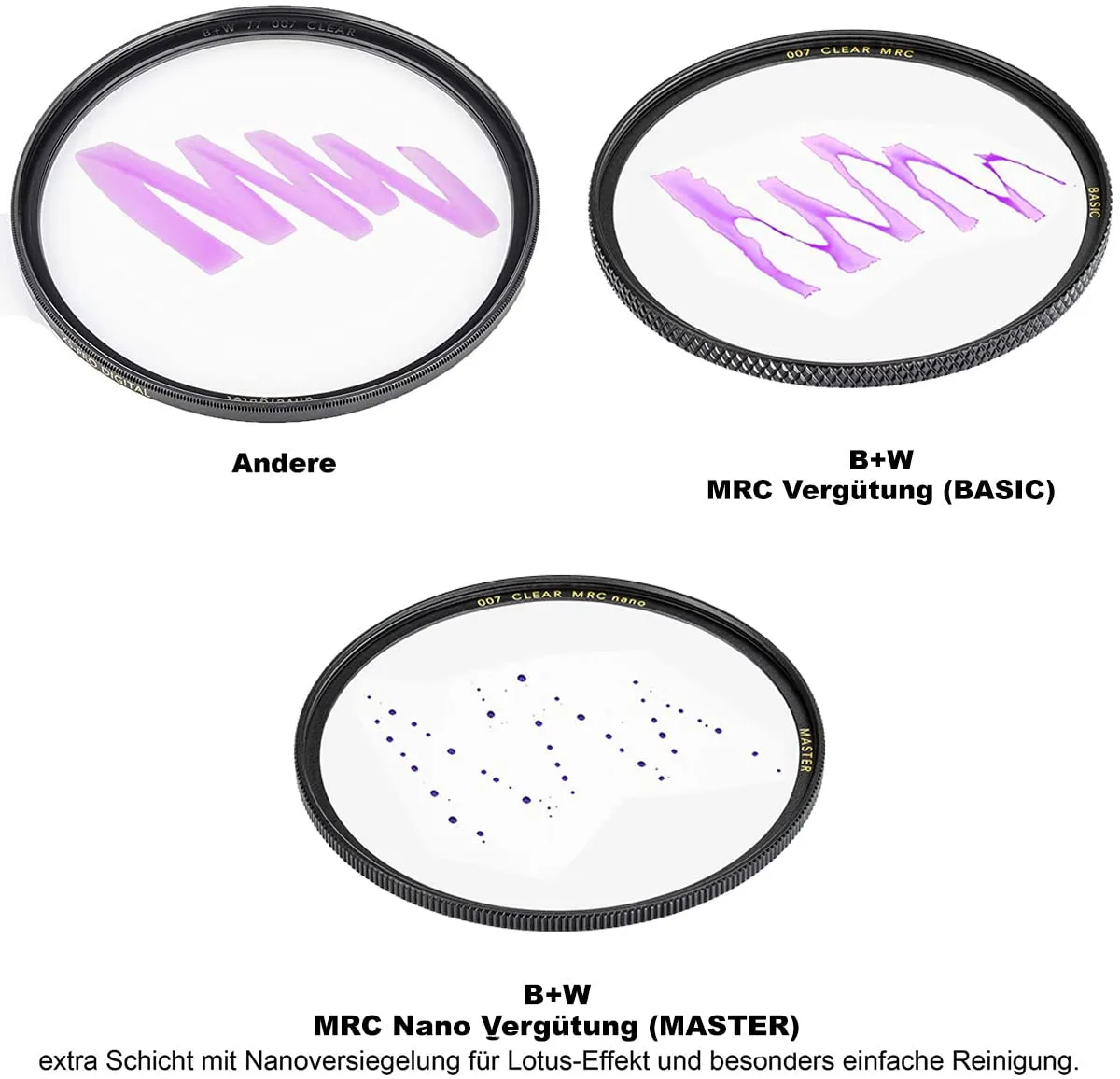 B W 010 UV-Haze MRC Nano Master Filter (37mm) (1101495)