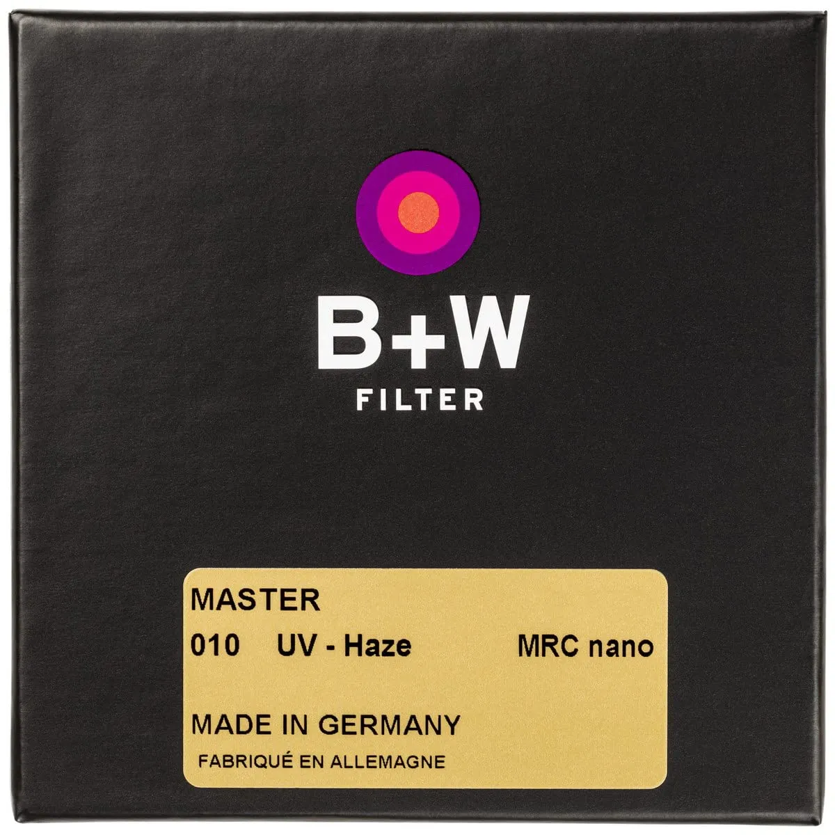 B W 010 UV-Haze MRC Nano Master Filter (37mm) (1101495)