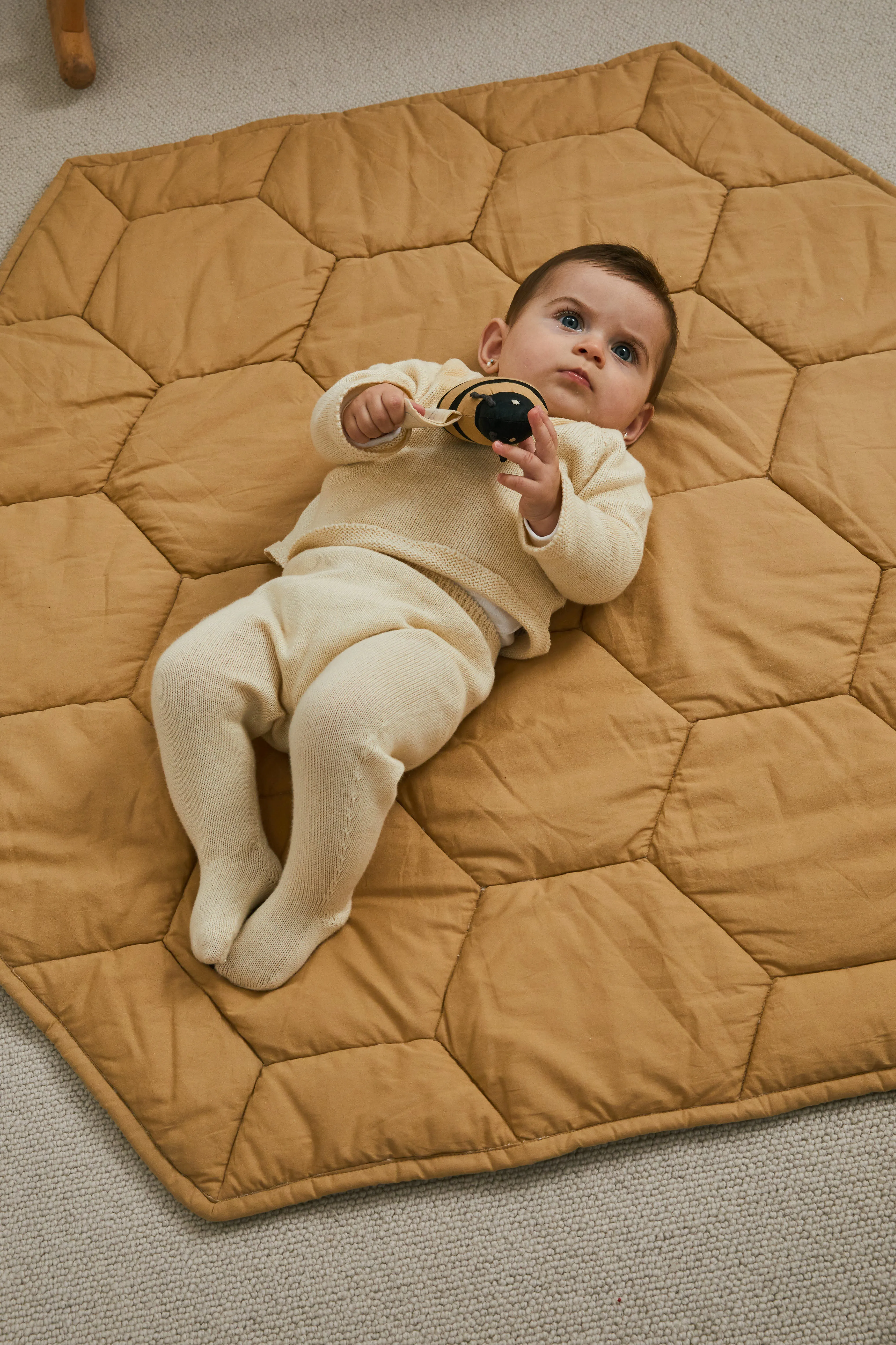 BABY PLAY MAT HONEYCOMB