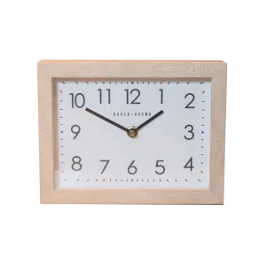 Baker And Brown Mantel Clock Oak