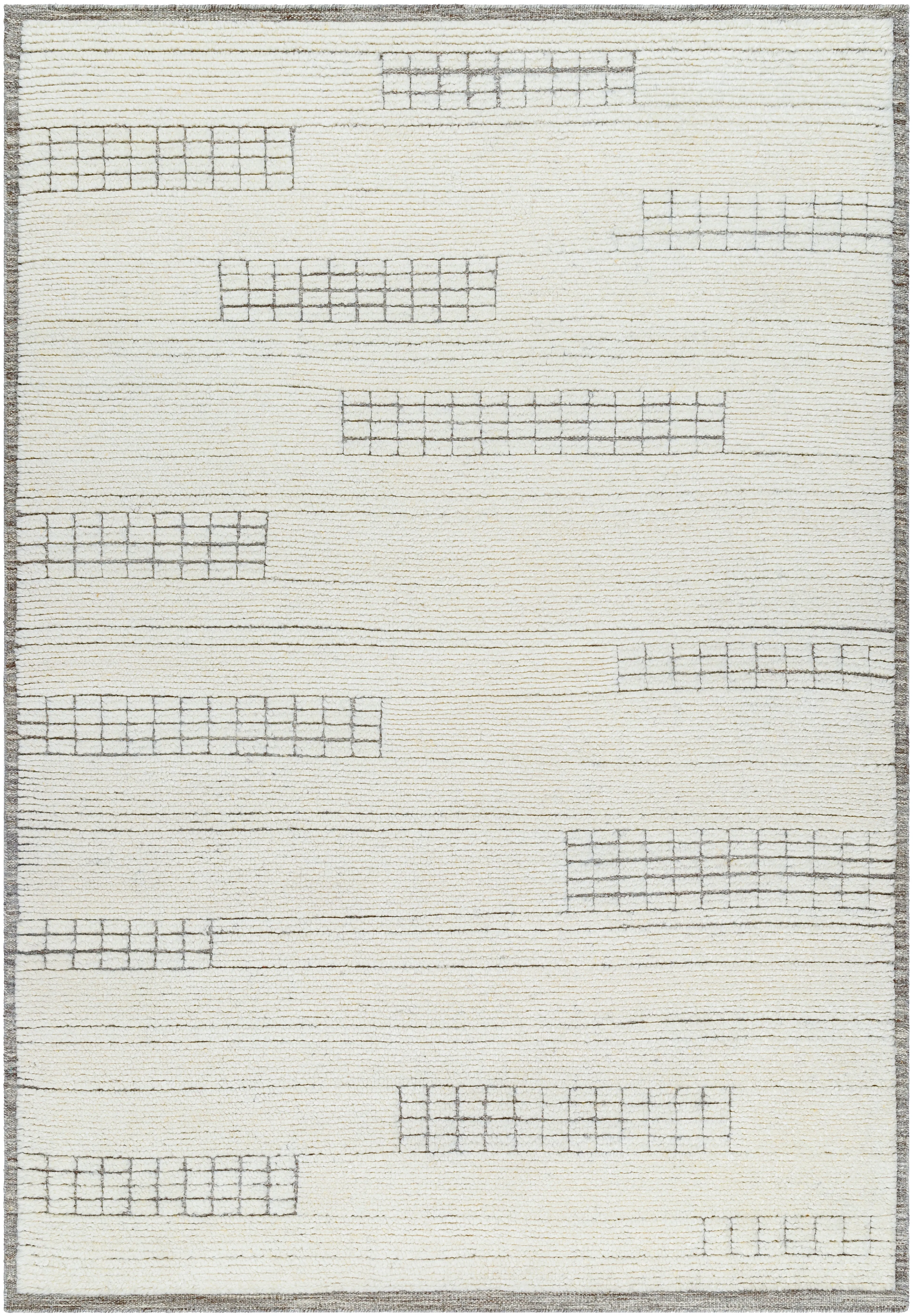 Becki Owens Davey Cream / Charcoal Rug