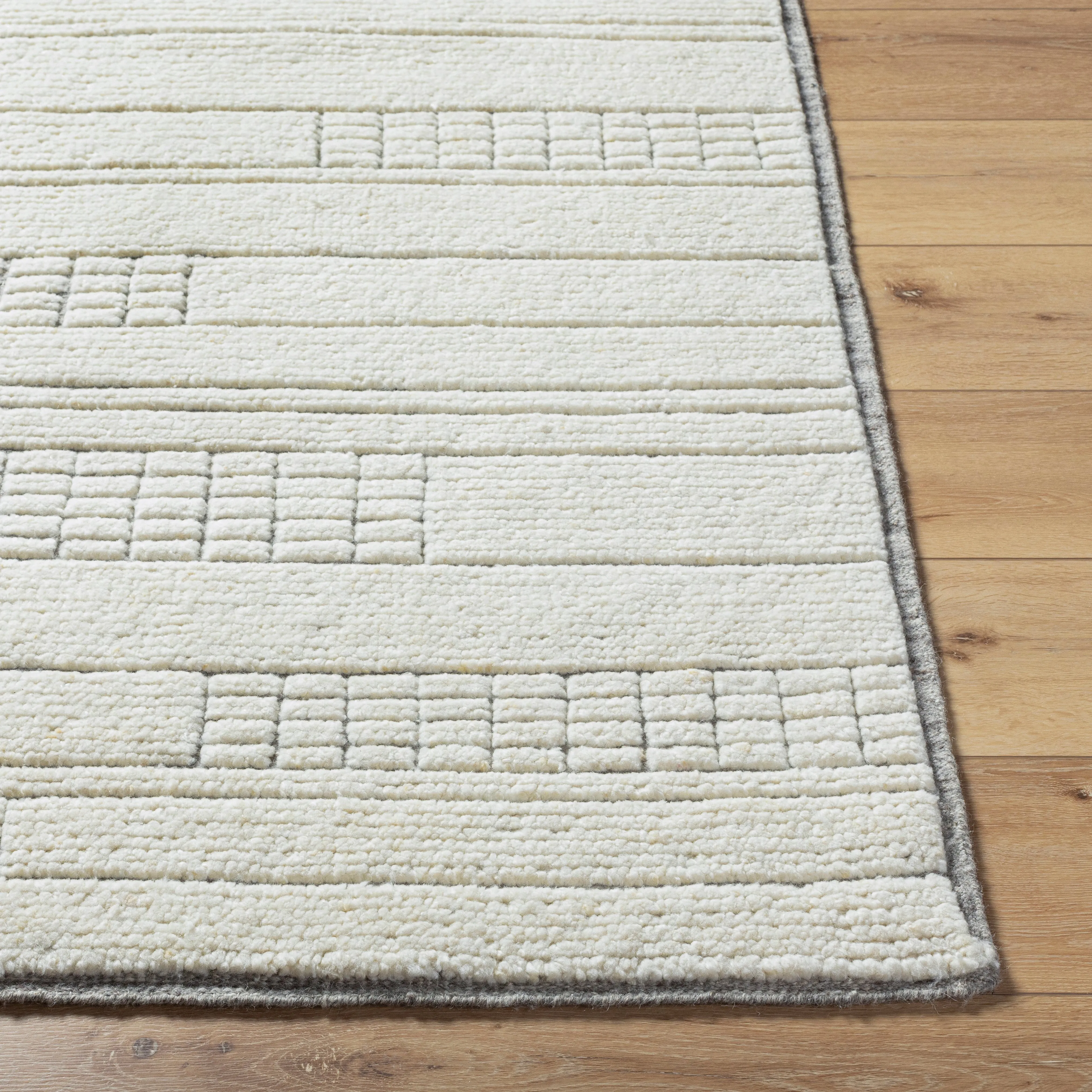 Becki Owens Davey Cream / Charcoal Rug