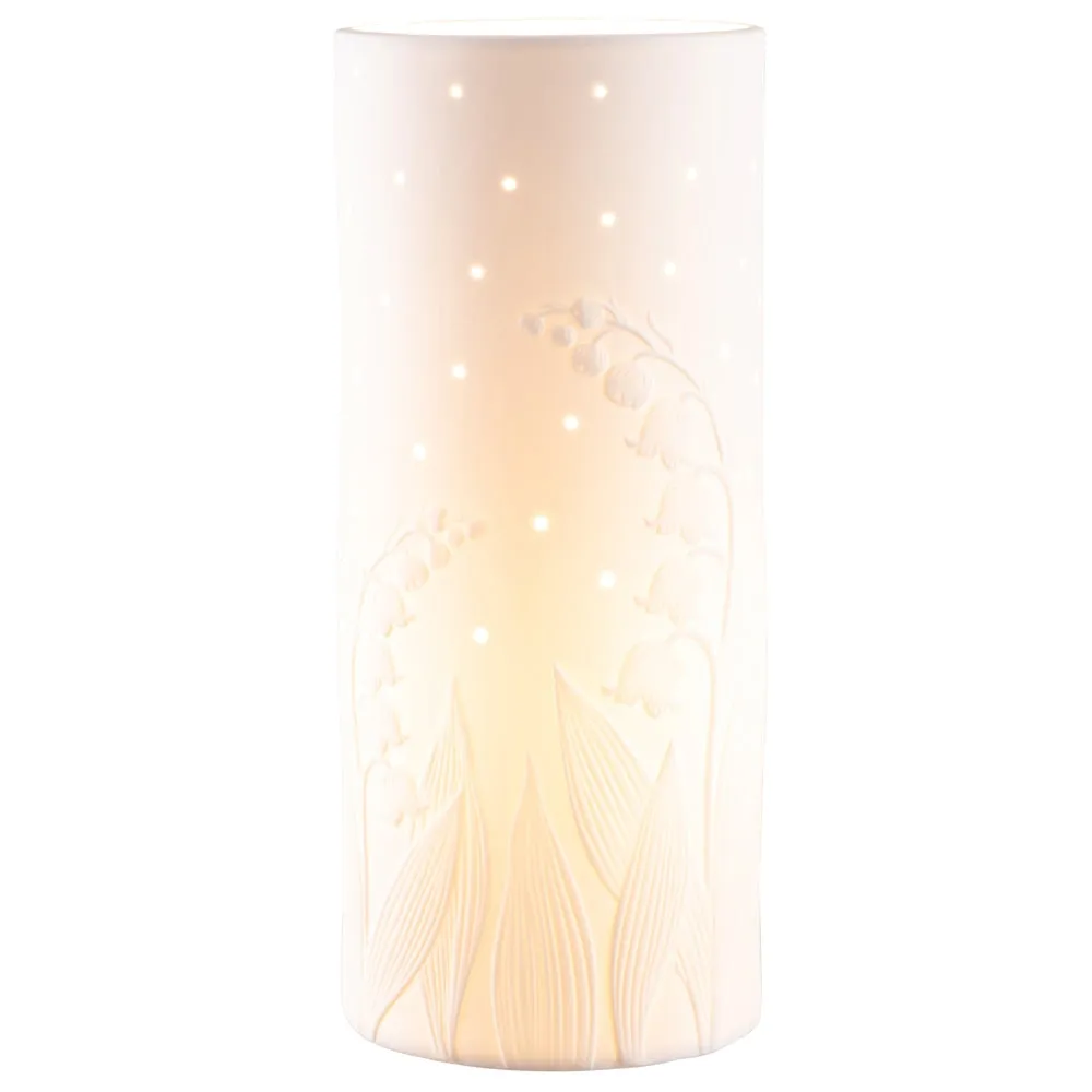 Belleek Living Lily of the Valley Luminaire