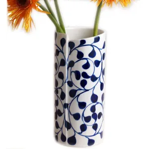 Bold Vine Cylinder Vase