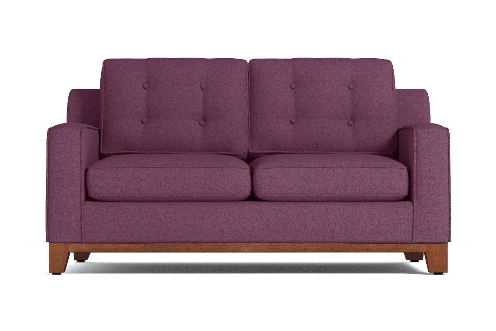 Brentwood Loveseat :: Leg Finish: Pecan / Size: Loveseat Size - 62"w