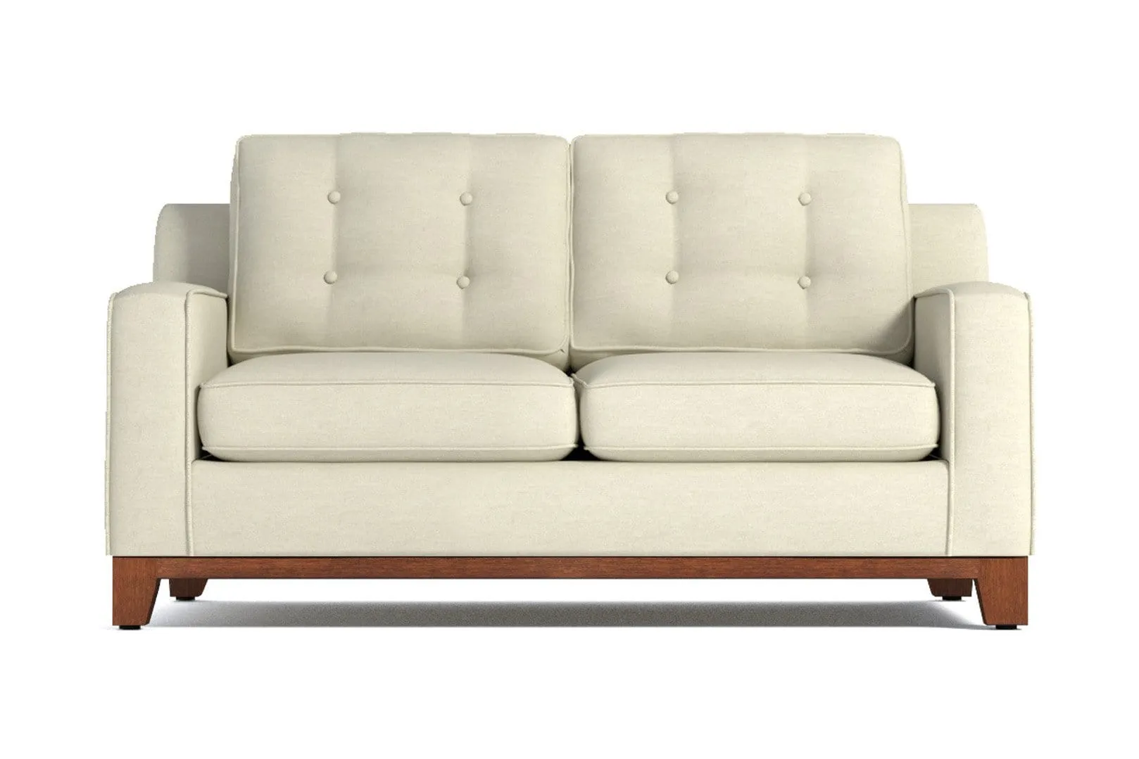 Brentwood Loveseat :: Leg Finish: Pecan / Size: Loveseat Size - 62"w