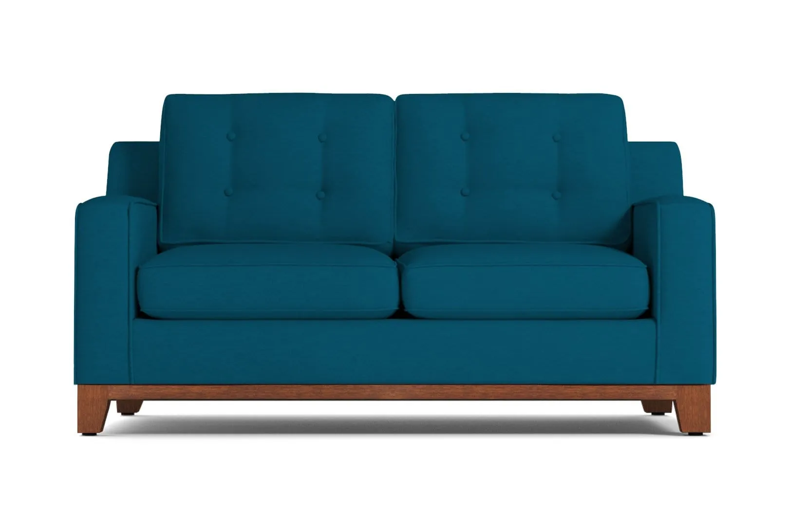 Brentwood Loveseat :: Leg Finish: Pecan / Size: Loveseat Size - 62"w