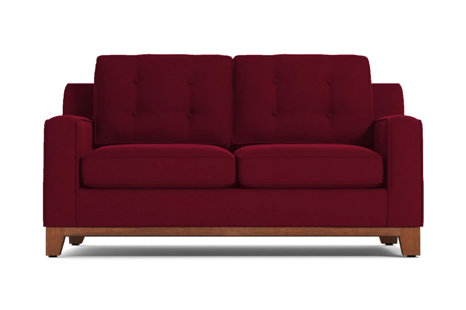 Brentwood Loveseat :: Leg Finish: Pecan / Size: Loveseat Size - 62"w