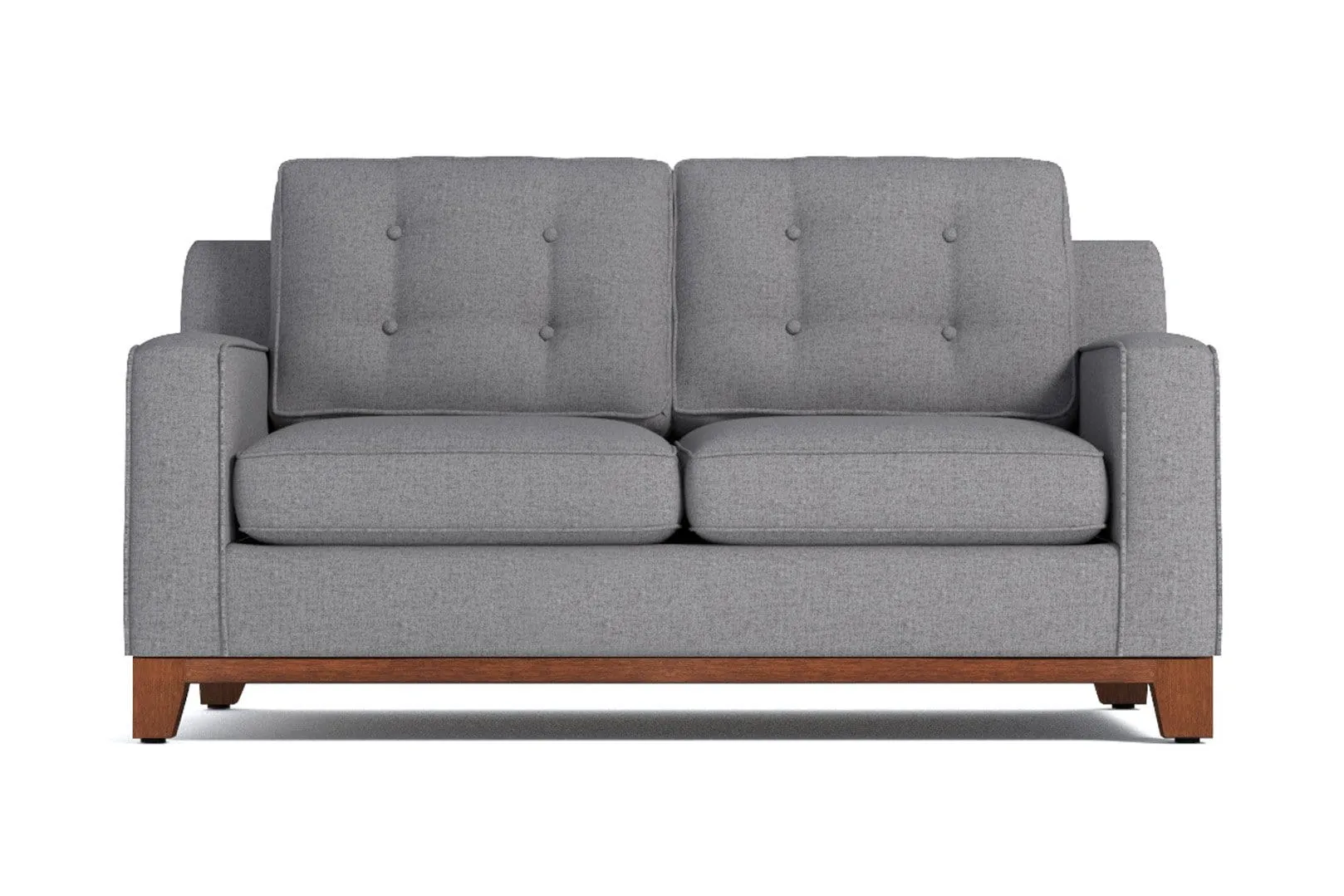 Brentwood Loveseat :: Leg Finish: Pecan / Size: Loveseat Size - 62"w