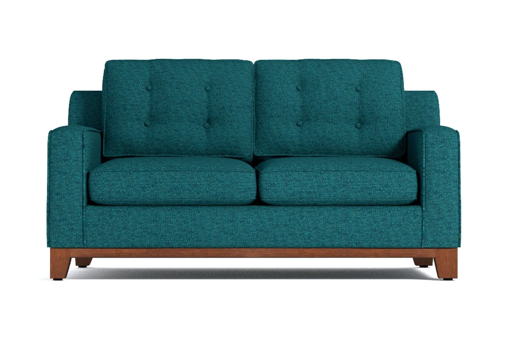 Brentwood Loveseat :: Leg Finish: Pecan / Size: Loveseat Size - 62"w