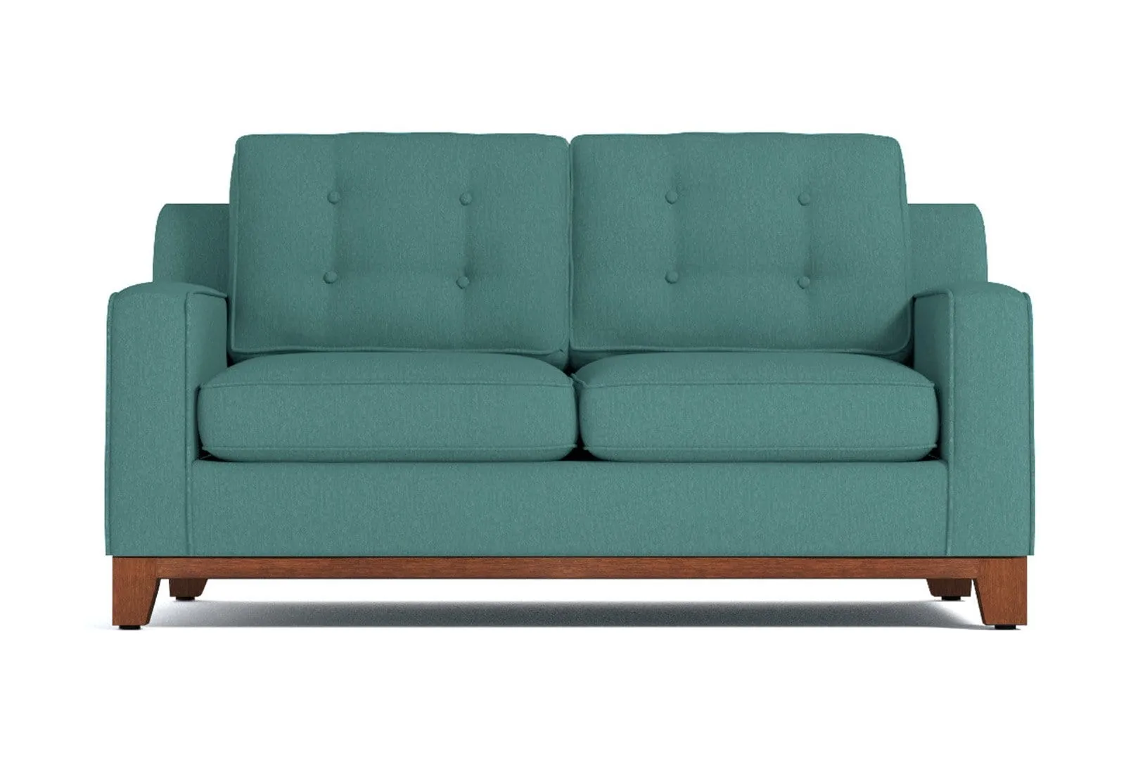 Brentwood Loveseat :: Leg Finish: Pecan / Size: Loveseat Size - 62"w