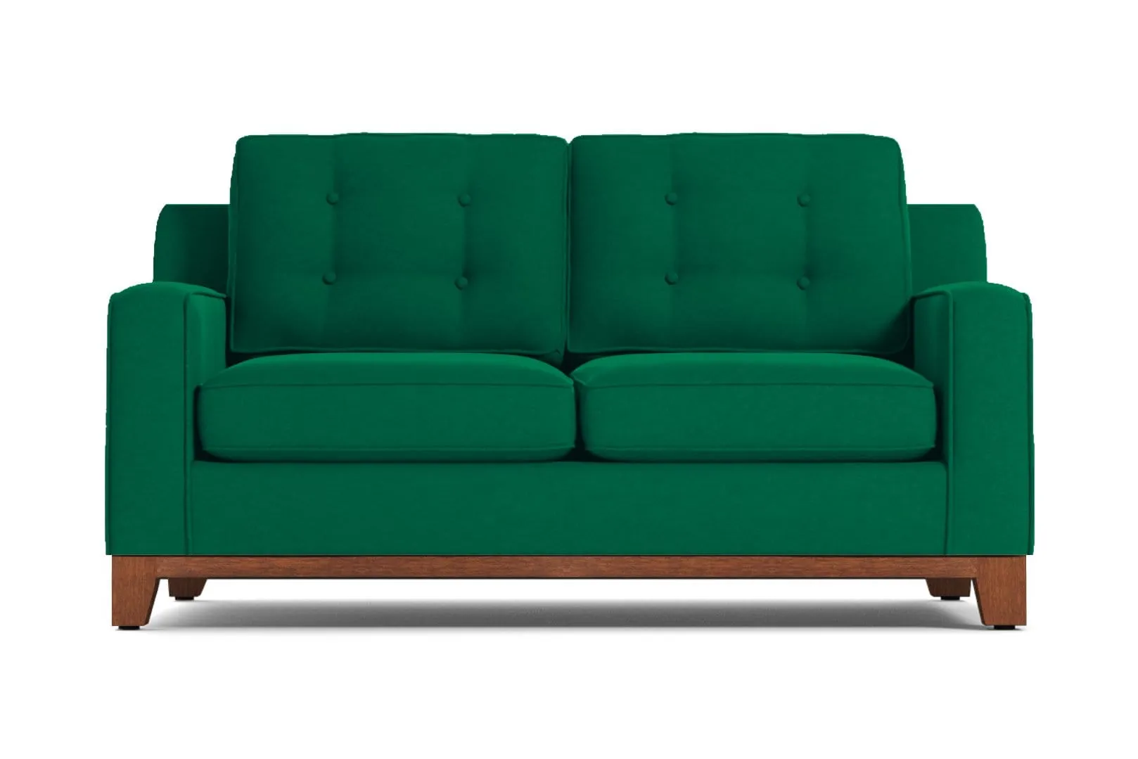 Brentwood Loveseat :: Leg Finish: Pecan / Size: Loveseat Size - 62"w