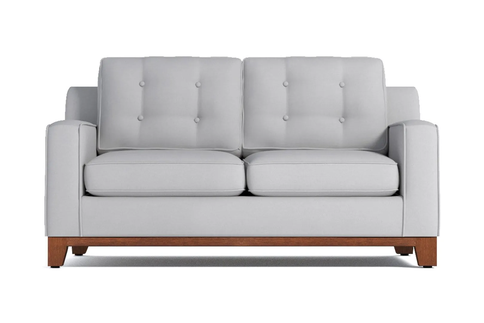 Brentwood Loveseat :: Leg Finish: Pecan / Size: Loveseat Size - 62"w