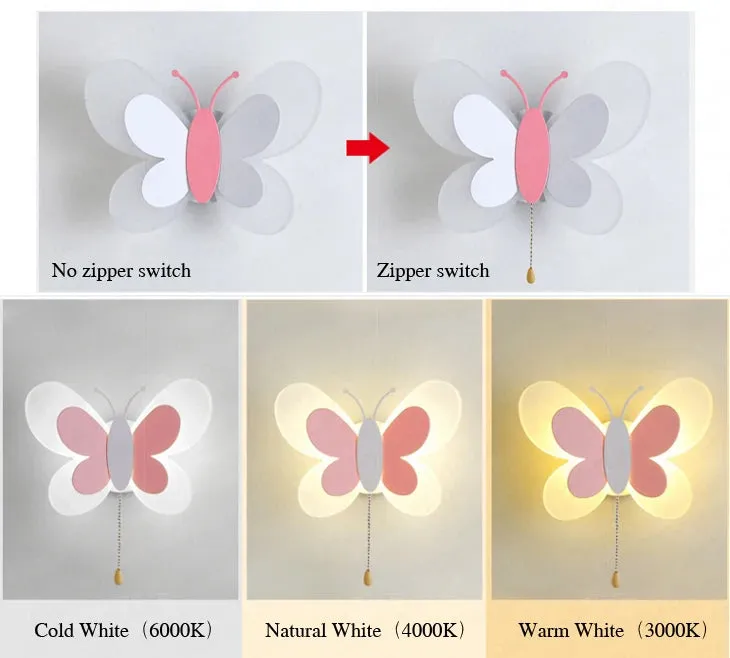 Butterfly Wall Lamps