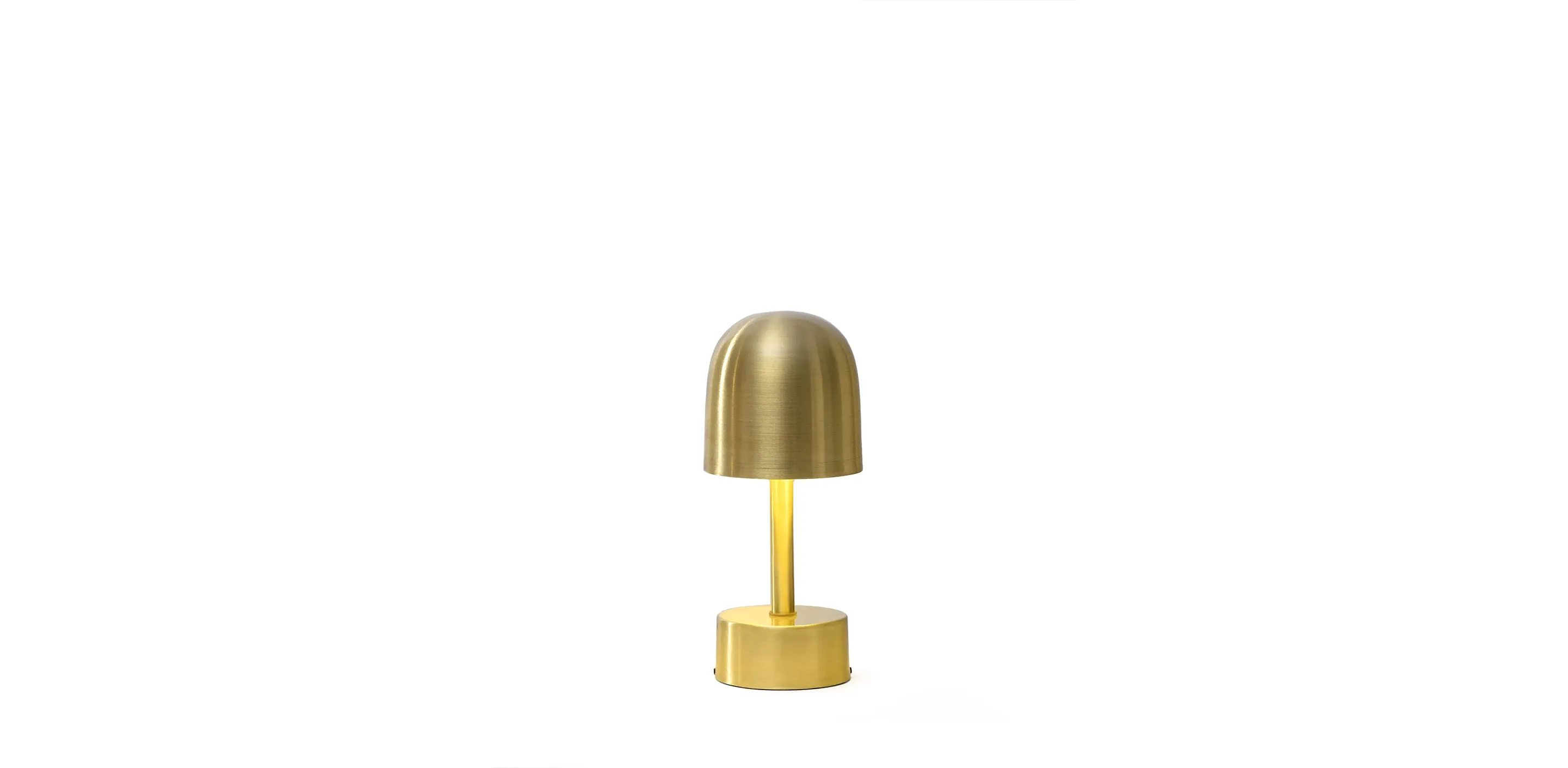 Campana Table - Small - Brushed Brass Finish