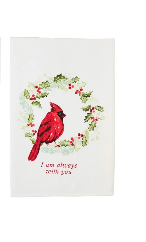 CARDINAL TOWELS BY MUD PIE