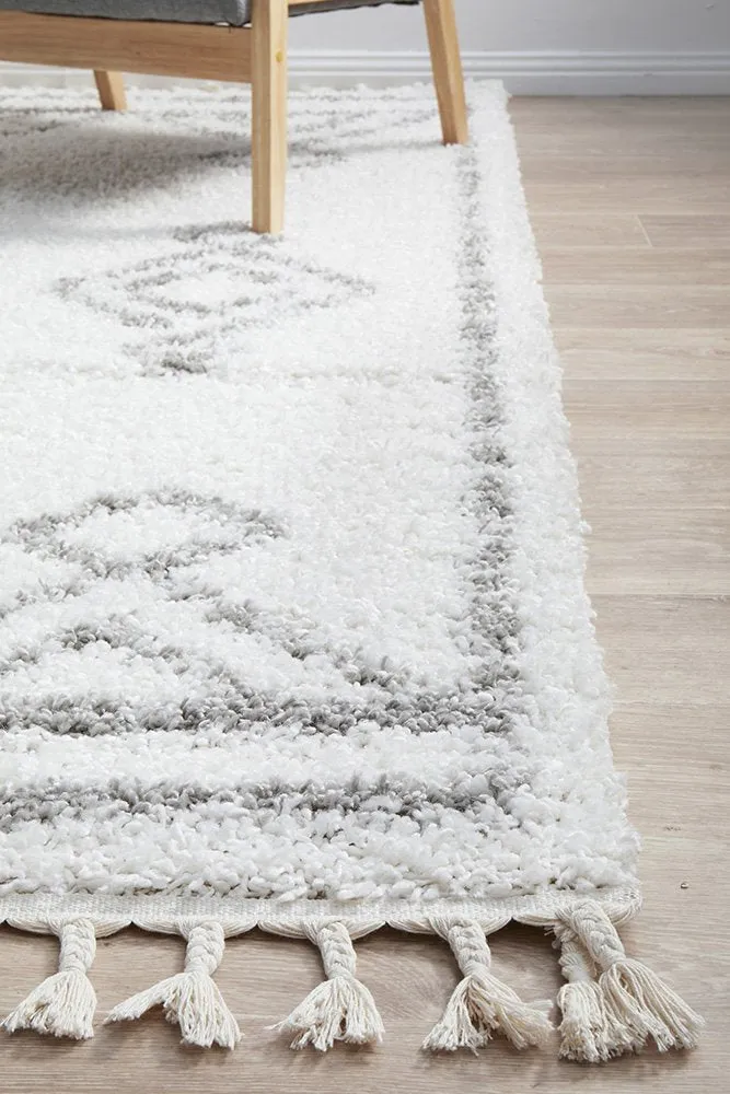 Casablanca Temara Rug (White) by Rug Culture