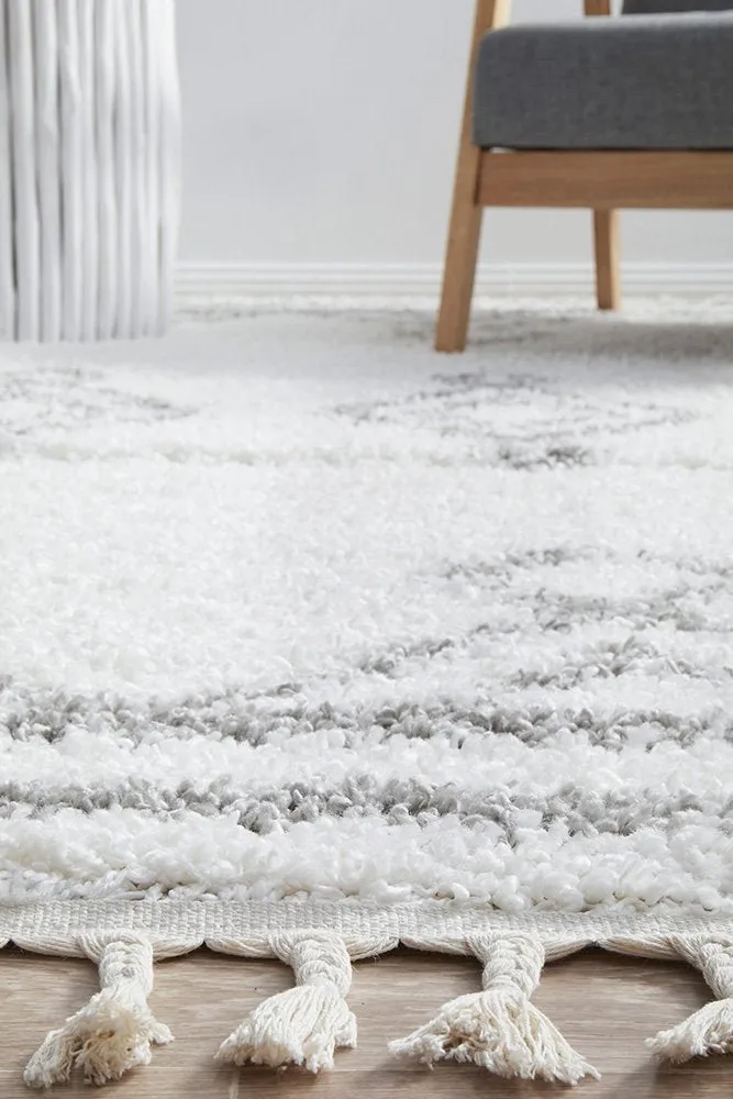 Casablanca Temara Rug (White) by Rug Culture