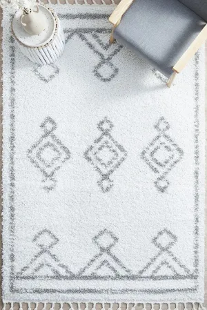 Casablanca Temara Rug (White) by Rug Culture