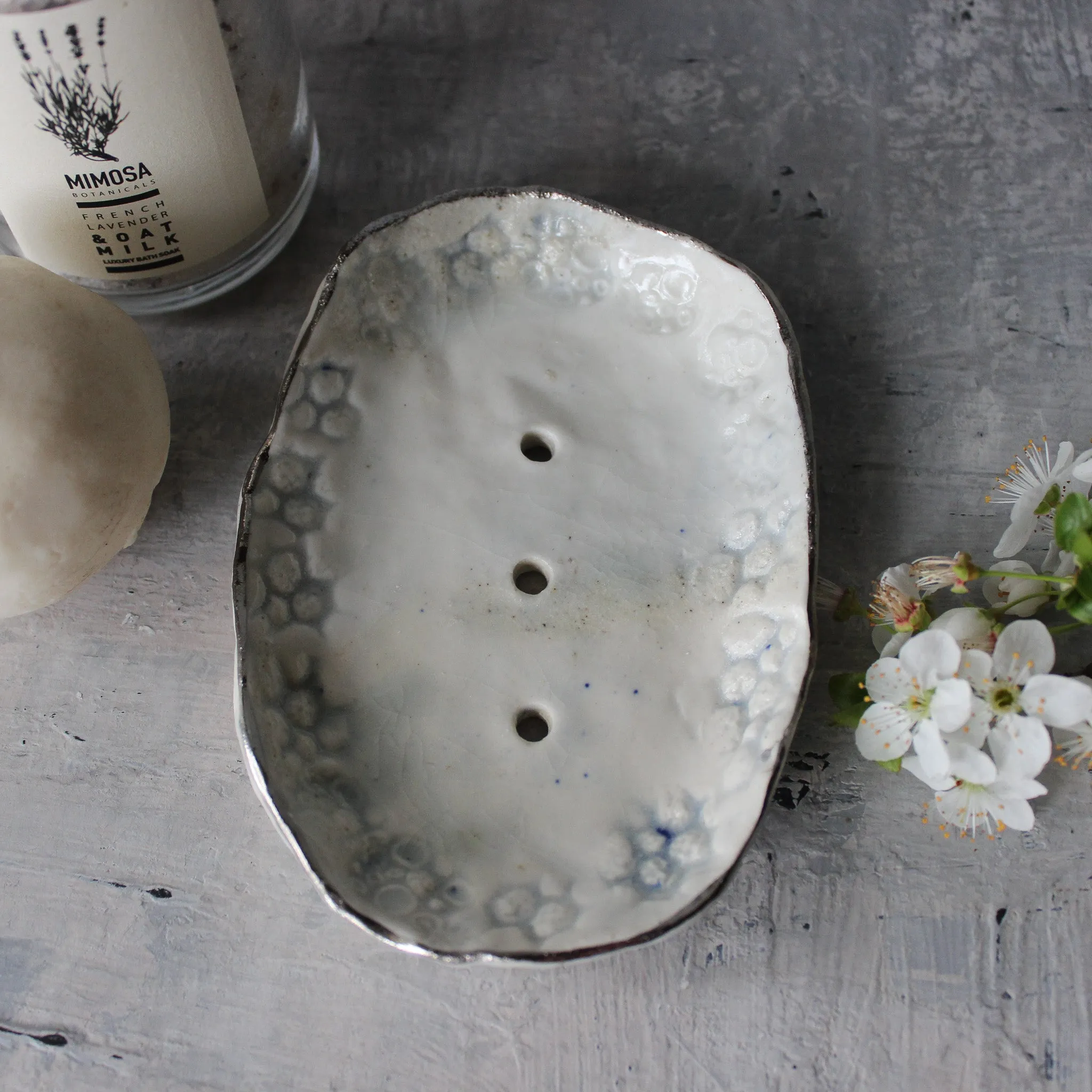 Ceramic Bubble Soap Dishes