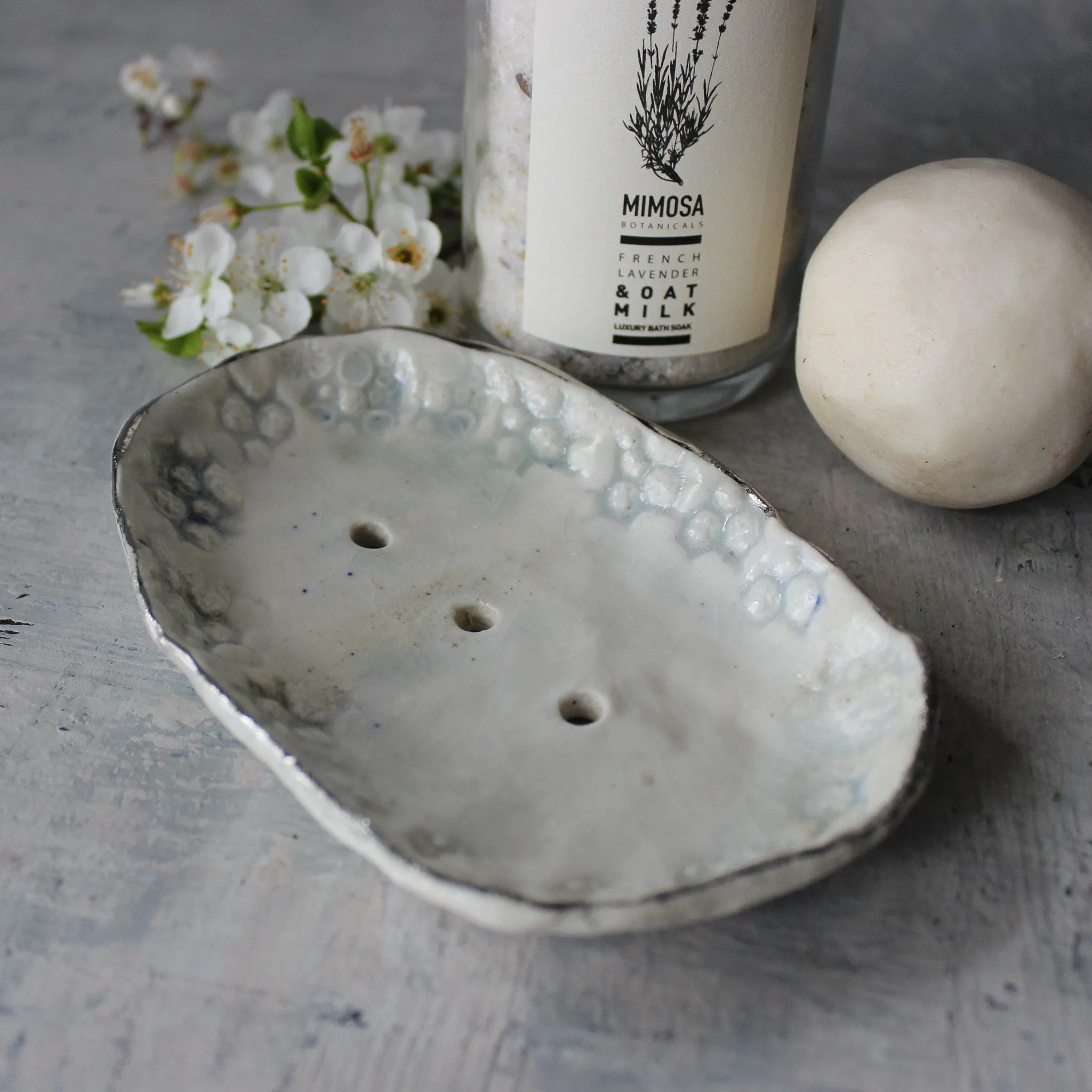 Ceramic Bubble Soap Dishes