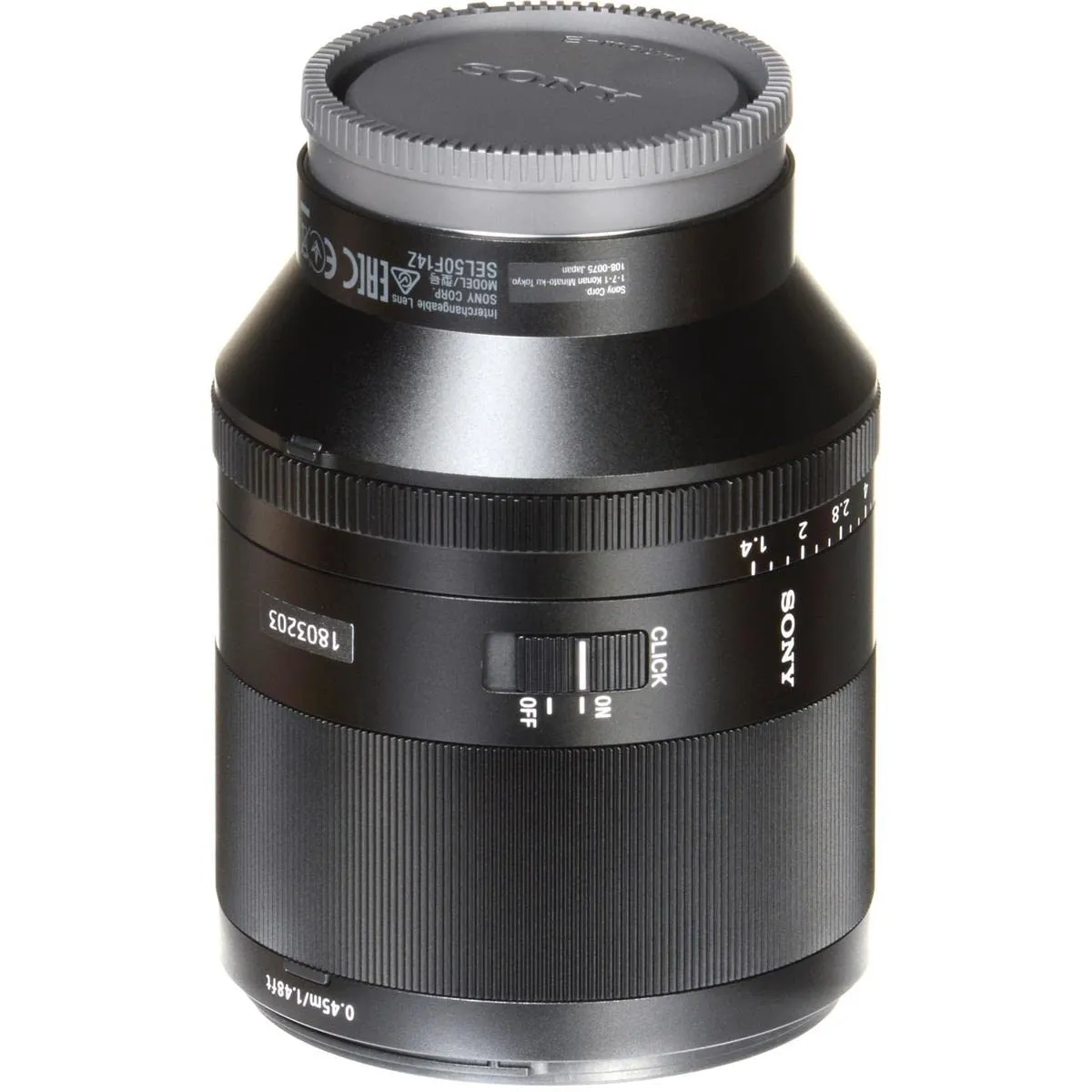 Certified Refurbished - Sony SEL50F14Z Wide F1.4 50mm prime ZEISS E-Mount Camera Lens