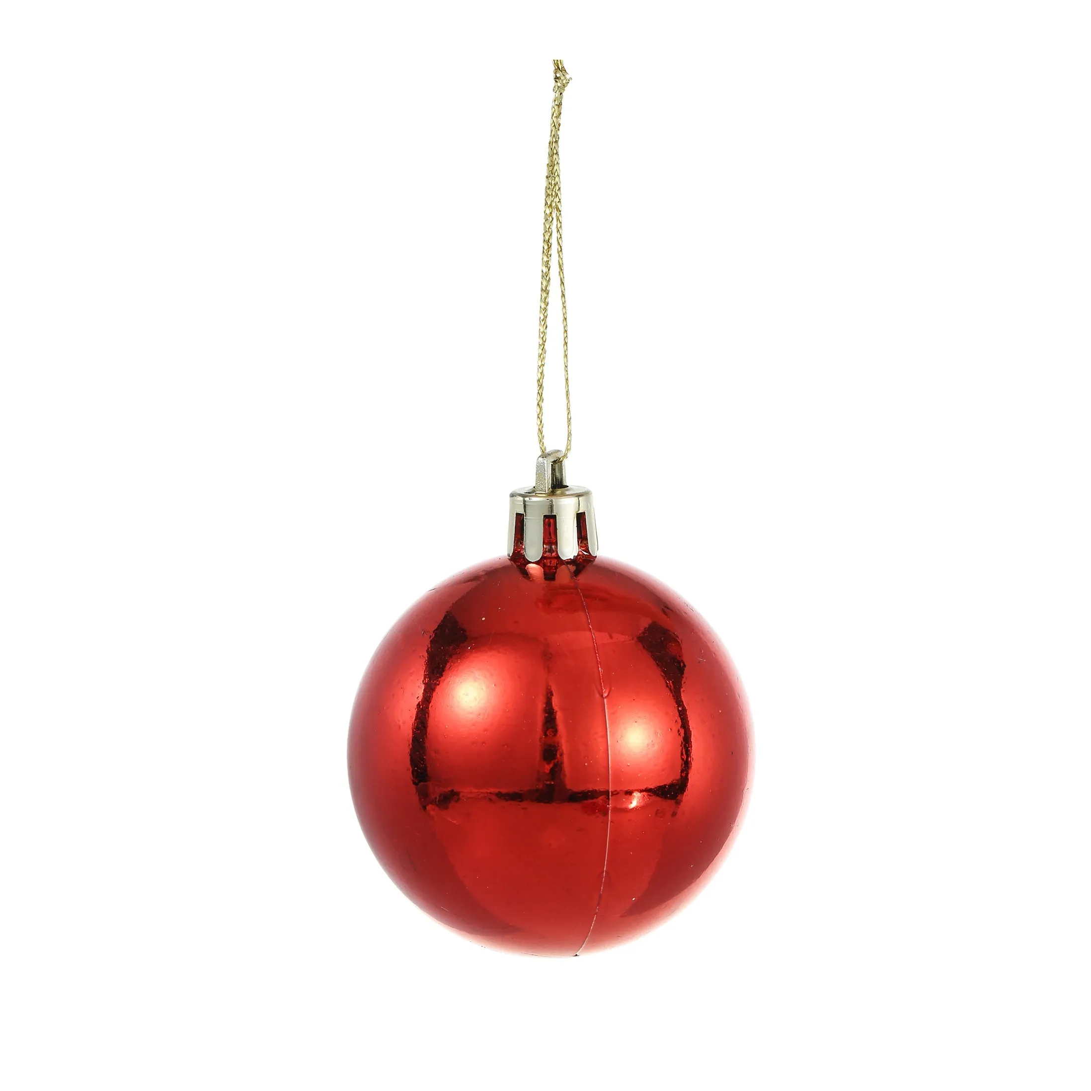 Christmas Red Golden Hangings Balls Ornaments for Xmas Tree Decoration