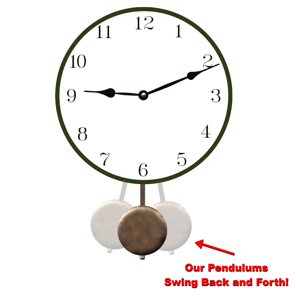 Classic Seafoam Wall Clock