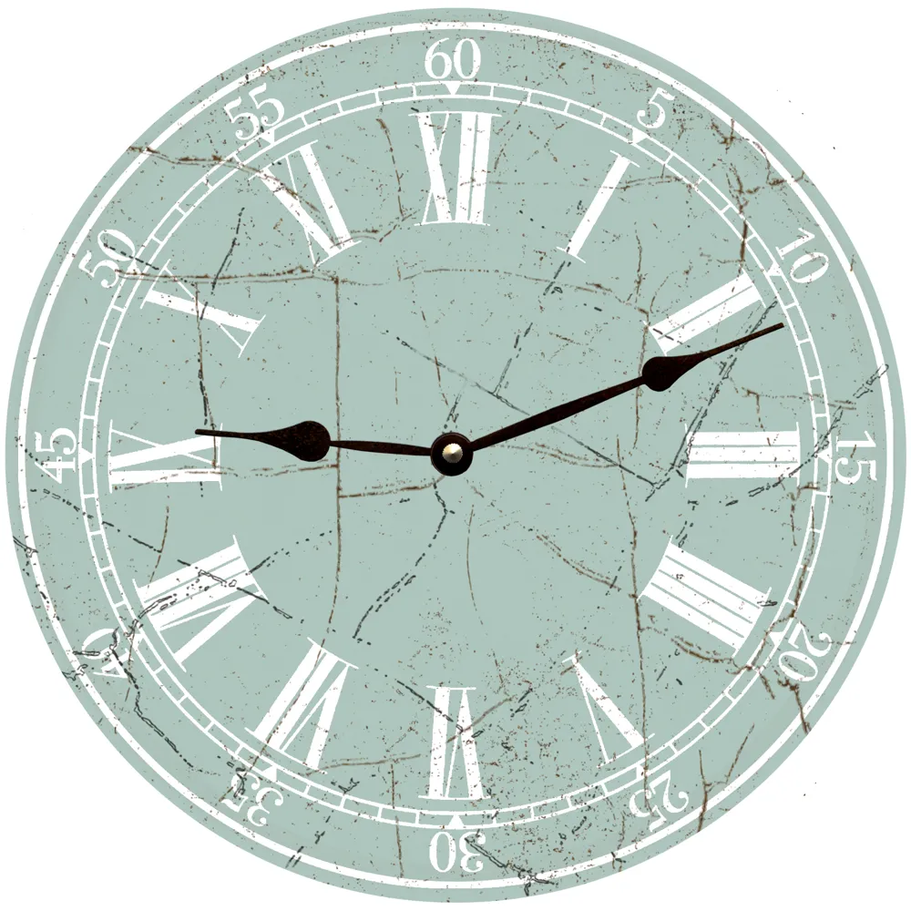 Classic Seafoam Wall Clock