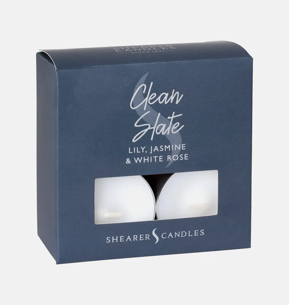 Clean Slate Tealights