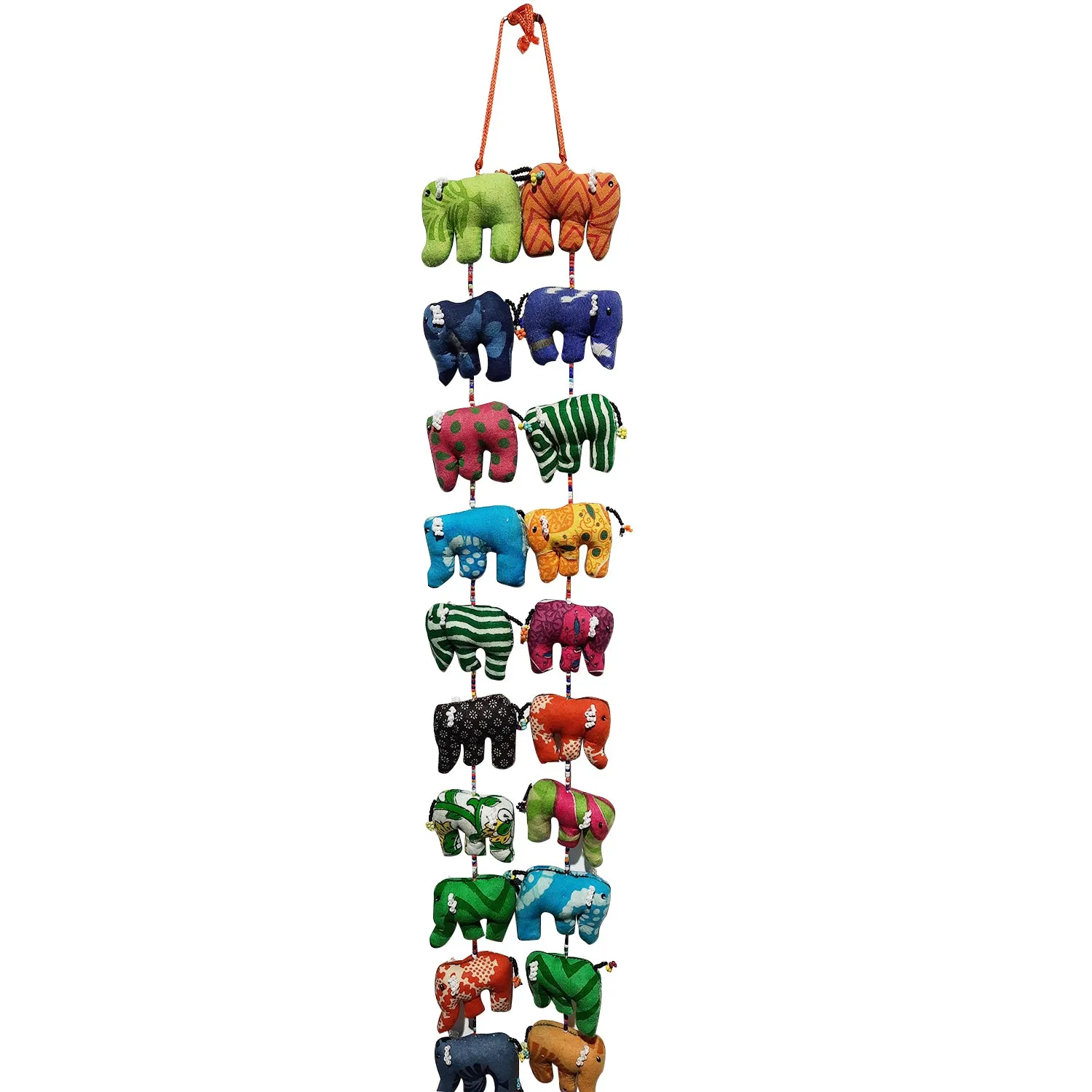 Elephant Fabric Wall Hanging 45 in