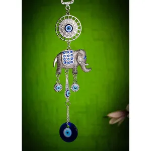 Evil Eye Wall Hanging Nazar Battu Showpiece for Home, Office, Car, House Protection and Prosperity