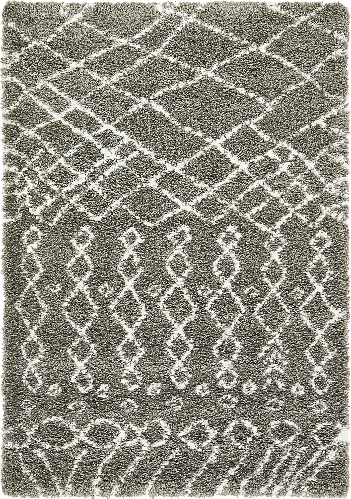 Geometric Rabat Shag Rug