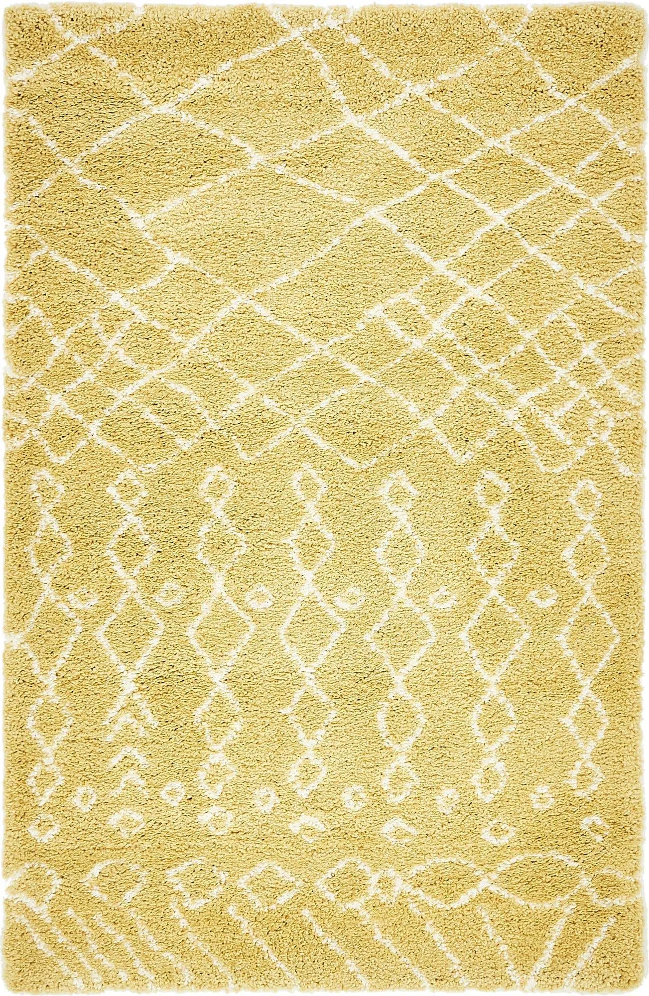 Geometric Rabat Shag Rug