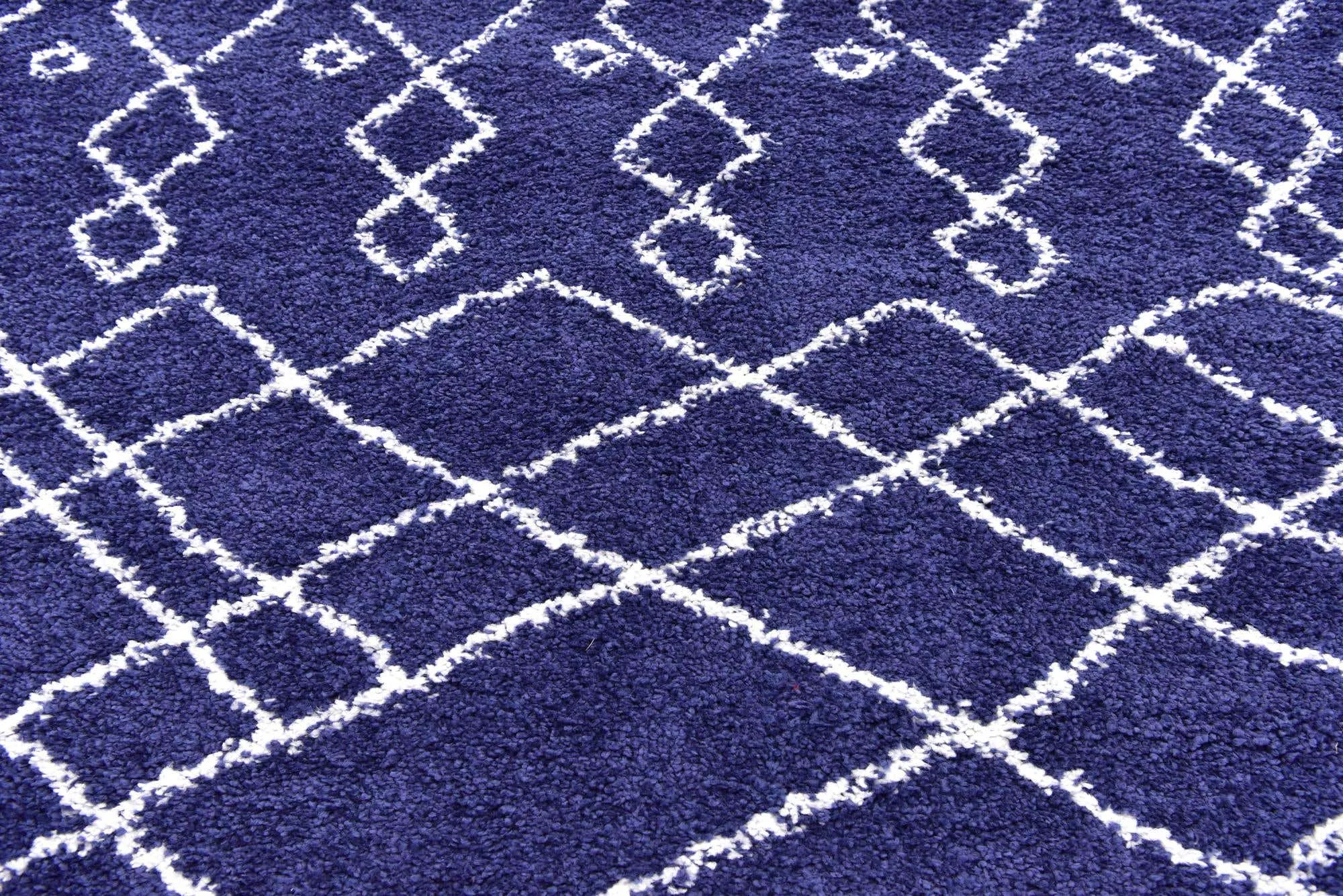 Geometric Rabat Shag Rug